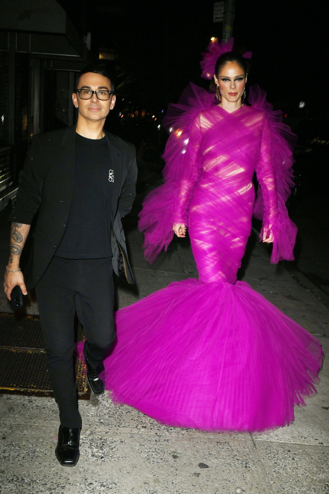 COCO ROCHA AT THE THE MULBERRY BAR FOR A MET GALA AFTER PARTY IN NEW YORK6